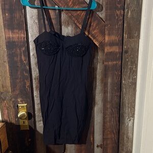 Chic Black Women's Slip Dress